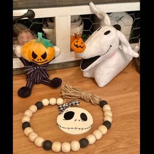 Jack Skellington Zero Nightmare Before Christmas Set